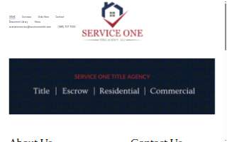 Service One Title Agency