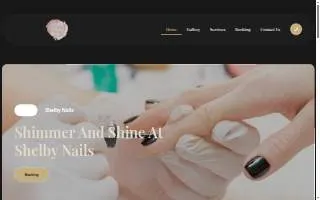 Shelby Nails website