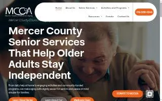 Center For Active Adults website