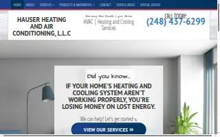 Hauser website