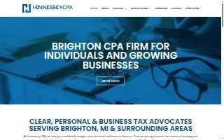 Hennessey, CPA website