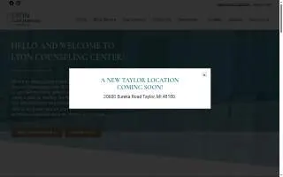 Lyon Counseling Center website