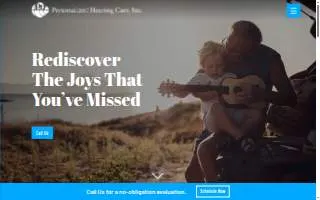 Personalized Hearing Care Inc--South Lyon website