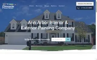 Pinnacle House Painters of South Lyon website