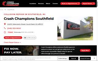 Crash Champions Collision Repair Southfield
