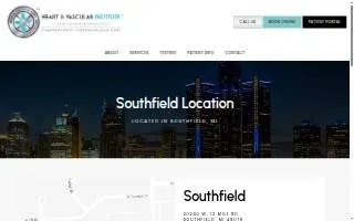 Heart & Vascular Institute website