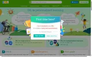 IXL Learning Center of Southfield website