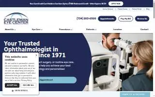 Castleman Eye Center website