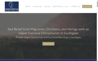 Craniocervical Care Center | Dr. Brandon Brock, DC website