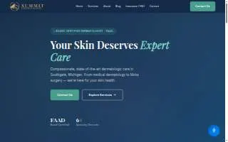 Summit Dermatology PLLC, Southgate website