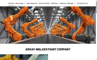 Arkay-Walker Paint and Interior Design website