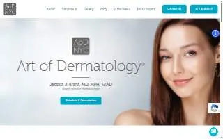 Art of Dermatology - St. Clair Shores website
