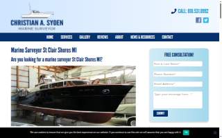 Christian A. Syoen Marine Surveyor of St. Clair Shores