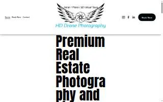 HD Drone Photography website