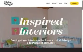 J. Raine Design of St. Clair Shores website