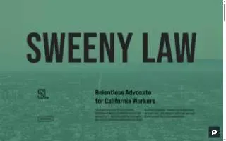 Sweeney Law Bankruptcy Attorneys of St. Clair Shores website