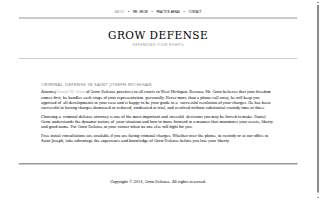 Attorney Daniel W. Grow