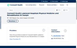 Corewell Health Lakeland Hospitals Rehabilitation - Royalton