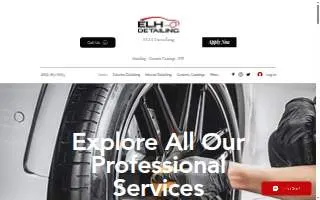 ELH Detailing website
