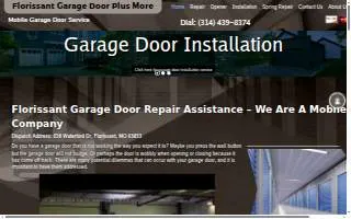 Garage Doors Plus More LLC website