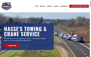 Hasse's Towing & Crane Service