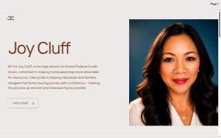 Joy Cluff- Mortgage Loan Advisor