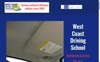 West Coast Driving School of St. Joseph website
