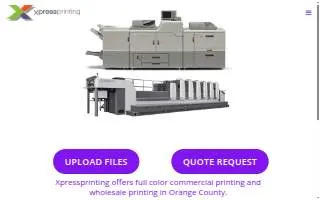 Xpress Printing of St. Joseph website