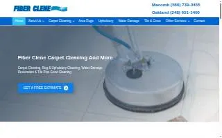Fiber Clene website