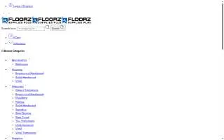 Floorz Supplies Plus INC website