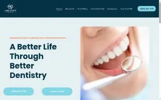 Lake State Dental website