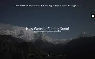 Prideworks Professional Painting & Pressure Washing L.L.C website