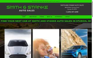 Smith and Stanke Auto Sales website