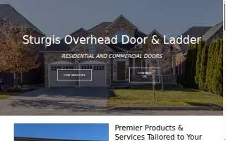 Sturgis Overhead Door & Ladder website