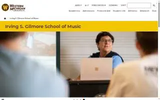 Western Michigan University School of Music website