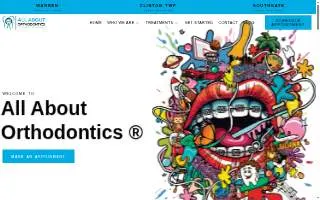 All About Orthodontics (Braces Made Affordable) of Taylor website