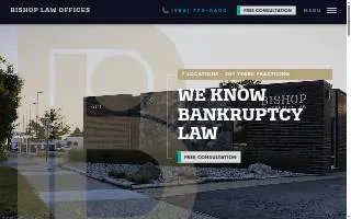 Bishop Bankruptcy Centers of Taylor website
