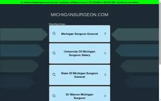 Michigan Center For Oral Surgery of Taylor website