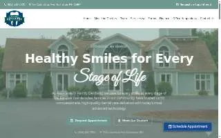 Associates In Family Dentistry of Traverse City website