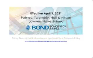 Bradley L Putney PLC website