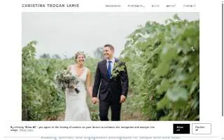 Christina Trogan LaMie Photography website