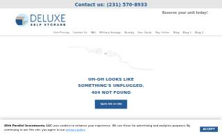 Deluxe Self Storage | Traverse City Storage Rental