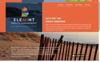 Elemint Wealth Management website