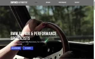 Empower Automotive website