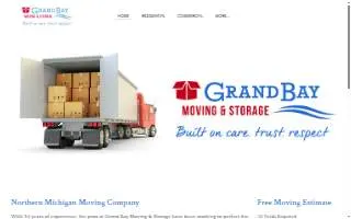 Grand Bay Moving & Storage website