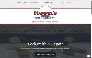 Hampel's Safe & Lock Shop website