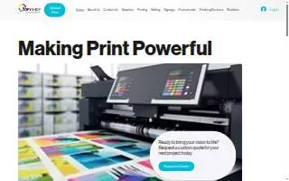 The Copy Shop Inc. website