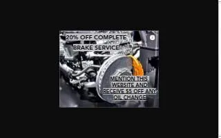 Gibraltar Quick Lube website
