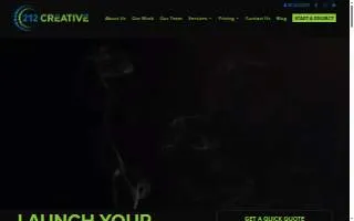 212 Creative, LLC website
