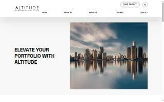 Altitude Commercial Real Estate of Troy website